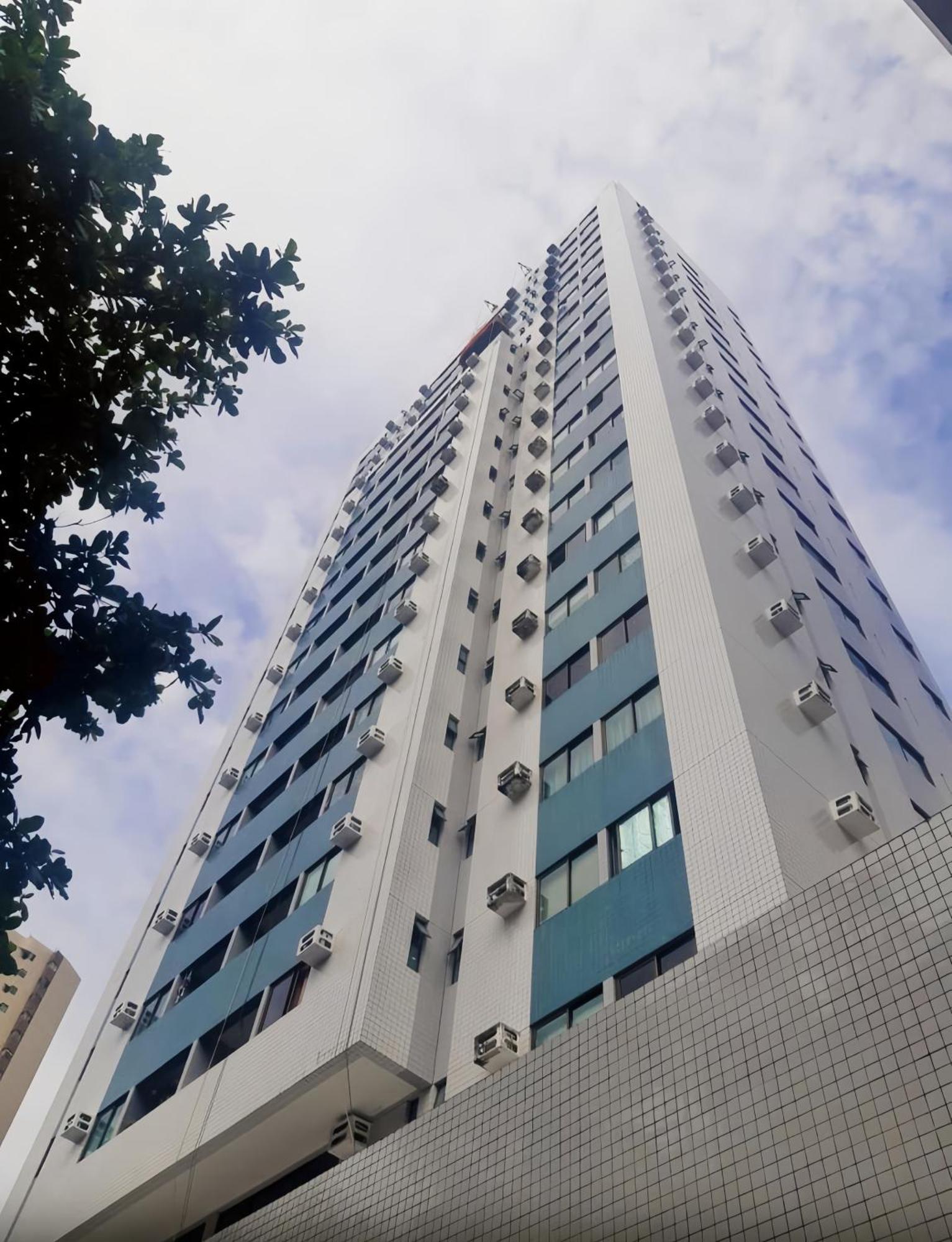 Flat Piscina No Rooftop Aluguel Temporada Em Recife Exteriör bild